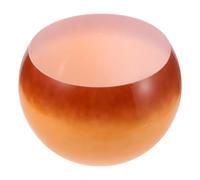 ABOOFAN Floor Lamp Shade Replacement Lamp Shade Accessory with Bowl Shape and Tool-Free Setup, Easy Installation Gradient Lampshade Modern Orange for Living Rooms and Home