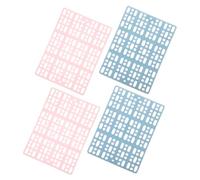 ABOOFAN Floor Mat Ensuring A Clean Environment 4pcs Pet Foot Pads Cage Resting Cushions Material Prevents Urine Accumulation for Small Animals Suitable for Kitchen Floor