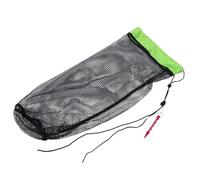 ABOOFAN Foldable Nylon Fishing Net Bag with Ground Insert Portable Invisible Mesh Cage for Fishing Gear Lightweight Outdoor Fish Keeper for Travel Diving and Sports Angling