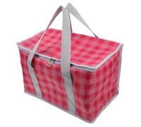 ABOOFAN Folding Insulated Grocery Bag for Foods Food Tote Stylish Storage Bag for Camping Picnics and Travel Multi Functional Space Saving Design