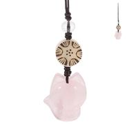 ABOOFAN Fox-shaped Smartphone Chain Decorative Phone Strap with Beaded Pendant for Phones Cameras and Bags Creative Cute Hanging Ornament for Women Random Color