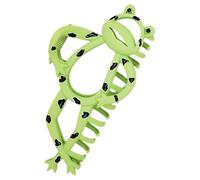 ABOOFAN Fun Frog Claw Hair Clip for Women, Alloy Material with Secure Grip and Holds Multiple Strands, Quirky Cartoon Design for Fashionable Hair Styling and Daily Use