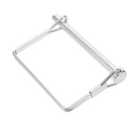 ABOOFAN Galvanized Trailer Hitch Pin Square Shaft Locking Coupler Pin Safety Wire Retainer for Secure Towing Easy Installation Performance Compatible with Various Trailer Coupler Locks