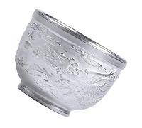 ABOOFAN Gilt Silver Teacup Ceramic Personalised Cups Tea Party Decorations Elegant Single Tea Cup Household Liquor Holder Table Decor Entertaining