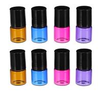 ABOOFAN Glass Roller Bottle Essential Oil Dispenser 16pcs 1ml