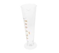 ABOOFAN Glass Triangular Measuring Beaker with Clear Graduated Scale Laboratory Glassware for Chemistry Biology and Research Experiments