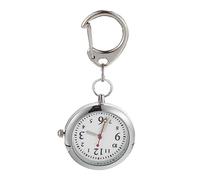ABOOFAN Glow-in-The-Dark Fob Pocket Watch Clip-on Design Quartz Movement Lightweight Easy to Read for Healthcare Professionals for Medical Settings