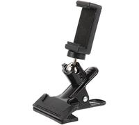 ABOOFAN Guitar Phone Holder Clip for Live Performance and Reading Lyrics, Easy to Install Plastic Guitar Head Mount with 360-degree Rotation for Musical Instruments