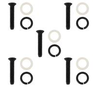 ABOOFAN Guitar Tuning Peg Screw Washer Set for Electric Acoustic Guitar Tuner Pegs Replacement Tuner Spacer for Luthier Tools