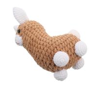 ABOOFAN Handmade Knitted Alpaca Pendant Soft Crochet Animal Keychain Lightweight Backpack Hanging Ornament Portable Cute DIY Alpaca Crochet Accessory for Travel and Home Decor