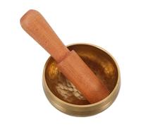 ABOOFAN Handmade Sound Bowl Nepal Singing Bowl Meditation Yoga Relaxation Tools for Worship and Mindfulness Practice