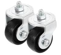 ABOOFAN Hydraulic Jack Front Wheel Replacement with Swivel Bearing Caster Wheels for 3 Ton Floor Jack Garage Workshop Equipment Set of 2