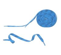 ABOOFAN Ice Hockey Skate Laces 244cm Long 1 Pair Blue High Strength Polyester Material, Practical and Stylish Design for Roller Skates and Sneakers Suitable for Ice Sports