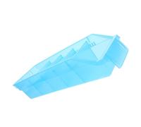 ABOOFAN Infusion Bottle Box with Adjustable Dividers Plastic Medicine Organizer Lightweight Storage Box for Hospitals and Professional Environments