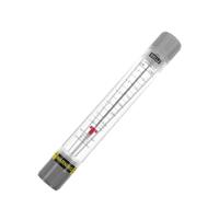 ABOOFAN Inline Flow Meter 0.05-0.5 Gpm with Plastic Tube, Panel-mounted Flow Control Meter Featuring Unobstructed Pipeline Structure and Ip68 for Factory and Laboratory Use