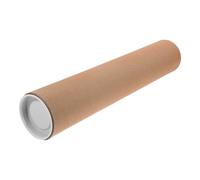 ABOOFAN Kraft Paper Cardboard Tube for Craft Projects and Poster Storage Inner Thick Smooth Cut Paper Tube for Painting Art Mailing and Organizing Blueprints and Documents