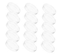 ABOOFAN Lab Equipment 20pcs Petri Dishes Lids Culture Plates Cell Culture Plates Plastic Specimen Dishes for Science