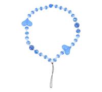 ABOOFAN Lanyard Held a Beaded with Phone Heart Acrylic Adornments Gift Decorative Phone Strap for Small Can by Devices Suitable Finger