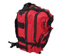 ABOOFAN Large Capacity Outdoor Tactical Backpack for Hiking and Camping - Waterproof Red Rucksack with Adjustable Straps for Men and Women Trekking and Mountaineering