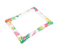 ABOOFAN Large Size Hawaii Inflatable Picture Frame Beach Selfie Props Festival Selfie Frame Reusable Pvc Photo Prop Perfect for Parties