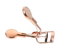ABOOFAN Lash Curling Clips Stainless Steel Wide-Angle Eyelash Curler Non-Slip Handle Glitter Design Portable Makeup Tool Professional Eyelash Curl Tool Cosmetic Supplies