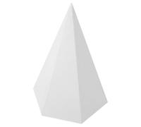 ABOOFAN Lightweight Gypsum Geometrical Sculpture for Sketch Practice and Drawing Learning, White Decorative Geometric Sketch Model for Art Students and Painting Enthusiasts
