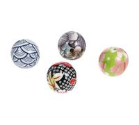 ABOOFAN Lotus Ball Incense Burner Incense Holder Cone Incense 4pcs