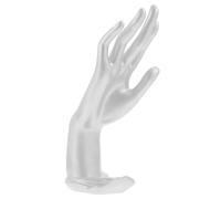 ABOOFAN Lotus Hand-shaped Jewelry Holder Silver Bracelet Ring Display Rack Organizer for Home Decor, Jewelry Storage Stand for Bracelets and Rings Collection