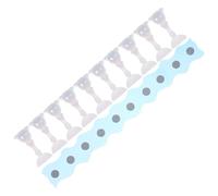 ABOOFAN Magnetic Base Nail Practice Stand with Press-On Holder Acrylic Fairy Nail Support and Iridescent Wave Design for Beginners and Professional Use