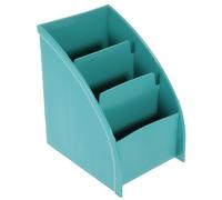 ABOOFAN Makeup Storage Organizer Plastic Trapezoid Cosmetic Display Case with Large Capacity and Neat Storage for Bedroom or College Dorm Room Countertop Use