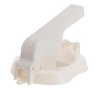 ABOOFAN Manual Dumpling Maker Dough Press Tool White Plastic Dumpling Wrapper Mold for Home Kitchen Cooking Random Style