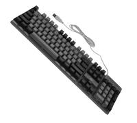 ABOOFAN Mechanical Gaming Keyboard 104 Keys with Rgb Backlight, High Performance Wear-resistant Abs Material and Suspension Key Caps, Full Size Wired Keyboard for Computer Gaming