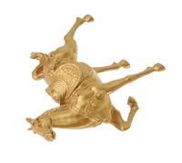 ABOOFAN Metal Alloy Horse Figurine for Home Decor Handmade Small Tabletop Sculpture with Auspicious Success Symbolism Elegant Office and Living Ornament Gift