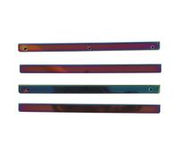 ABOOFAN Metal Edge Strip for DIY Bag Making Decorative Corner Protector Metal Purse Frame Trim for Fashionable and Use