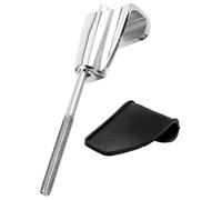 ABOOFAN Metal Snare Drum Lug Claw Hooks Bass Drum Ear Hook Connectors Accessories for Marching Percussion Supplies