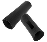 ABOOFAN Microphone Handle Sleeve Silicone 2Pcs Shockproof Cover for Wireless Mic Bright Color for Live Performance Applications