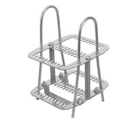 ABOOFAN Microscope Slide Drying Rack and Safe Stable Handling Stainless Steel with 20 Positions, Versatile Laboratory Compatibility for Teaching and Laboratory Experiments