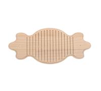 ABOOFAN Mineral Grinding Pad Small Animal Foot Pads Silent Playtime Interactive Mental Stimulation Solid Wood Pet Pedicure Nail Care Bunny Cage Accessories for Small Pets and Rabbits