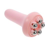 ABOOFAN Mini Massager Handheld Rolling Tool for Muscle Relief and Precision Massage, Designed with 5 360-degree Metal Rollers, Made from Sturdy Pp and Stainless Steel, for Home Use