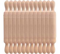 ABOOFAN Mini Rolling Pin Set of 12 Wooden 1.97 Inch Dough Rollers for Kids Educational Toy and Dollhouse Kitchen Decor