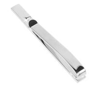 ABOOFAN Minimalist Copper Cross Tie Clip for Men, Non Slip and Versatile Fit with Hollow out Design, Refined Gloss Finish, for Business and Wedding Accessories