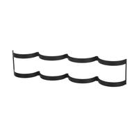 ABOOFAN Modern Wall Mounted Toilet Paper Holder in Wave Cloud Shape, Iron Material with Easy Installation and Resisting Deformation, for Bathroom and Home Toilet Roll Storage