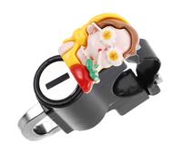 ABOOFAN Motorcycle Helmet Lock Theft Security Device for Electric Bikes Scooters Mopeds and Atvs Durable Stylish Design Protect Your Helmet from Theft with Versatile Utility