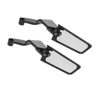 ABOOFAN Motorcycle Rear View Mirrors Adjustable Rotating Stealth Side Mirrors for Racing Motorcycles Handlebar Clamp Low Profile Design and High Definition Clarity for Urban Street Use