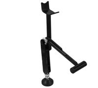 ABOOFAN Motorcycle Wheel Lift Stand for Front and Rear Wheels, Portable | Metal and Rubber Build, Effortless Lifting Mechanism, Garage Maintenance, Motorcycle Storage, Black Finish