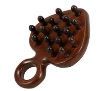 ABOOFAN Natural Wood Comb Wooden Massage Comb Wide Tooth Design Does Not Damage Scalp Portable Sleek Style Details Suitable for Travel Use and Home Use