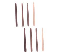 ABOOFAN Neon Taper Candle 8 Pcs Scented Candles Tall Taper Candles Natural Soy Wax Candles Dinner Candles Burning Candles Colorful Decor Candle Stand Photo Props Vegetable Wax Bulk Banquet
