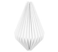 ABOOFAN Nordic Style Geometric Lamp Shade with Paper and Metal Materials, Practical Decorative Lampshade for Home Decor and Housewarming, Simple Design White Bar Light Cover