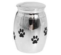ABOOFAN Pet Cinerary Casket, Bright and Shiny Appearance and Lightweight Design, Memorial Box with Corrosion Resistance with Smooth Lines Stainless Steel for Ashes for People Who Lost