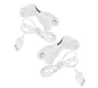 ABOOFAN Phone Auto Screen Clicker 2pcs USB Finger Simulator Sturdy ABS Material Device for Online Shopping and Interactive Live Broadcasts